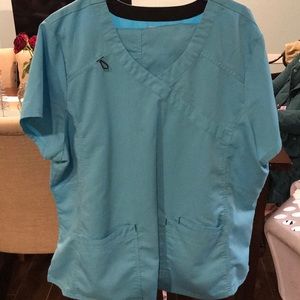 ScrubsStar Brand Light blue top and bottom